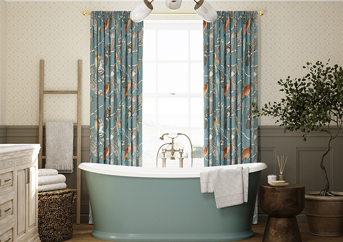 Aviary, Lagoon - Made to Measure Curtains - Image 3